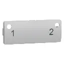 Tangent 1 / 2 for Wiser trådløs lysdæmper Lysegrå