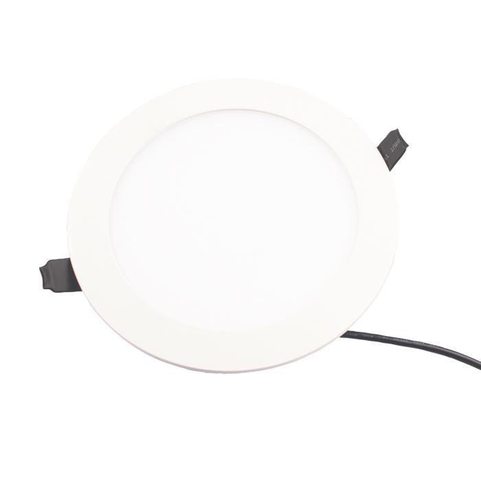 LED downlight Alisia 230V 12W 3000K dæmpbar IP44 - Rund, mat hvid