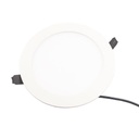 LED downlight Alisia 230V 12W 3000K dæmpbar IP44 - Rund, mat hvid