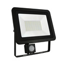 50W LED projektør m. sensor 2700K 3800 Lumen