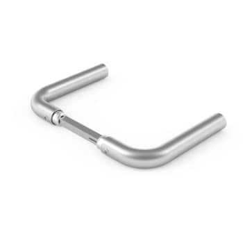 dørgreb l-form u/bes 58-82 l18 uden besætning