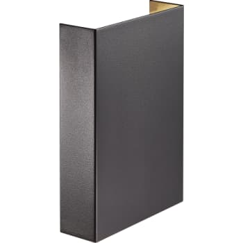 Fold 15 væg, 2x3,5W, 3000K, sort