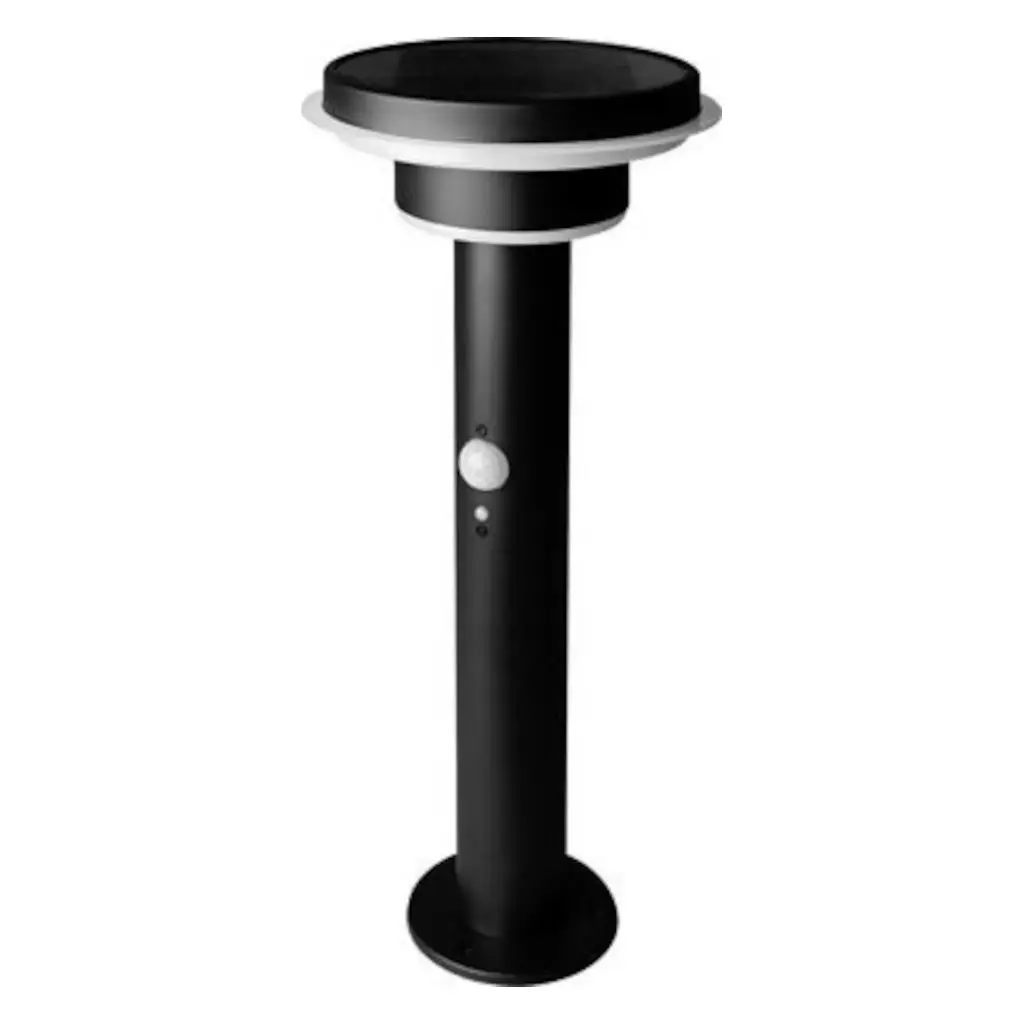 LEDVANCE Endura® Style Solar, pullert,m/sensor, 6W, H400, IP44, sort