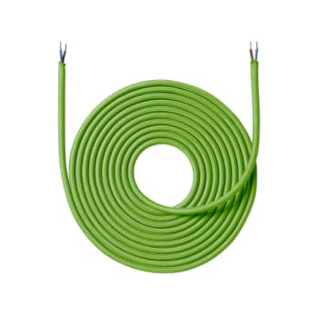 Stofledning 4 meter, Limegrøn