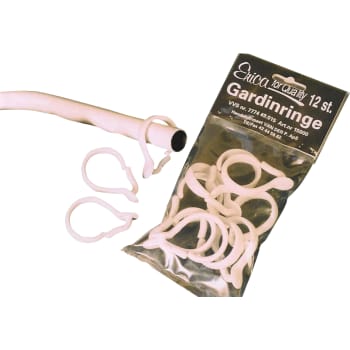 Extra gardinringe 12 stk