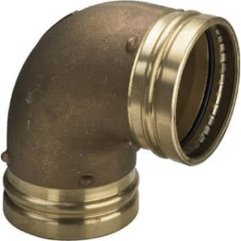 76 mm Vinkel 90° Sanpress med 2 muffer