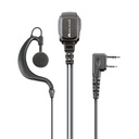 MA21-LK Pro Headset m. mikrofon, 2 pin Kenwood stik