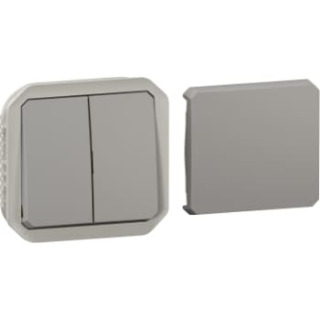 PLEXO55 multiafbryder 2 modul grå