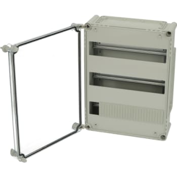 MC EKPE 380x280x130 mm T-2FSH komplet DIN-skinne kasse med indsats for 3x14 moduler
