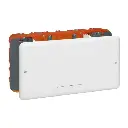 Batibox Mediabox 2x5M, hvid, 285x142x50 mm