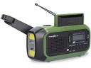 Nødradio - 2500mAh, dynamo og solcelle, SOS, DAB+/FM Radio