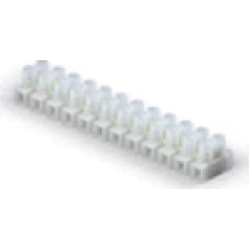 Klemrække 1,5 mm² 12 polet med trådbeskytter
