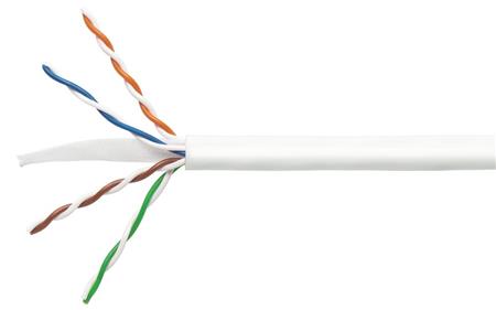 Datakabel KAT6 UTP LSZH 305M hvid