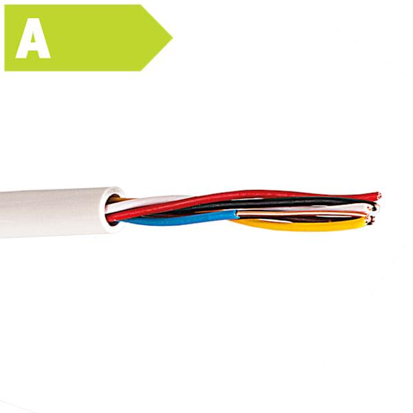 Telekabel EQQXB Easy 4x2x0,5 hvid, K100