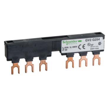 Samleskinne for 2vstyk GV2 54mm