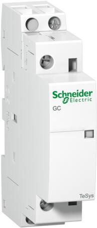 Modulkontaktor 1polet 25Astyrespænding 230V AC brede 17,5mm
