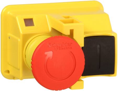 TeSys GV2 emergency stop trykknap - latching - turn to release