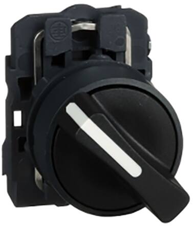 Harmony drejeafbryder komplet med 2 faste positioner 1xNO XB5AD21