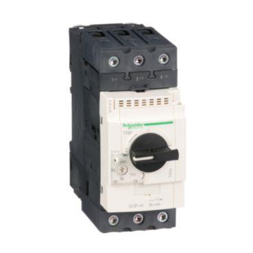 TeSys GV motor circuit breaker GV3P40 termisk magnetisk 30-40A 18.5kW@400V Icu50kA drejegreb