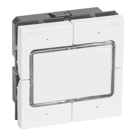 MOSAIC FJEDERTRYK 4POL LED 2M HVI