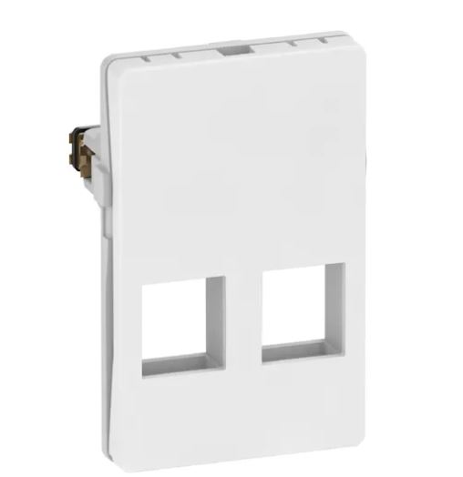 Fuga dataudtag til 2xKeystone (S) 1,5M hvid