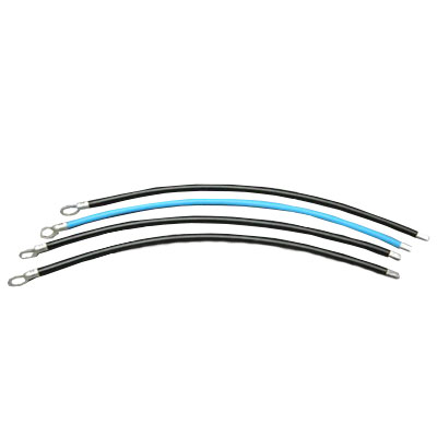 Ledningssæt med spade 6mm for CUB+DOM