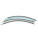 Ledningssæt med spade 6mm for CUB+DOM