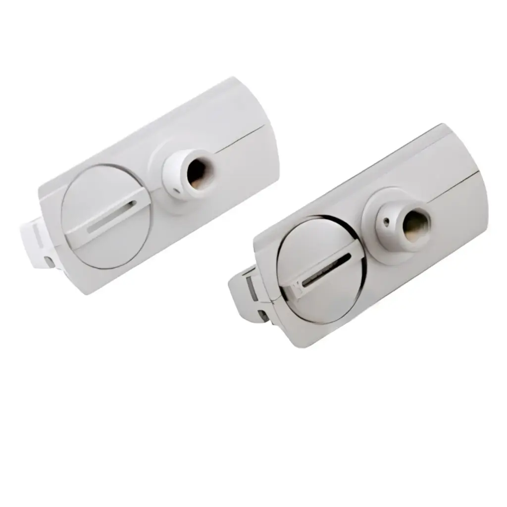 Square 1F 230V Adapter - Alu