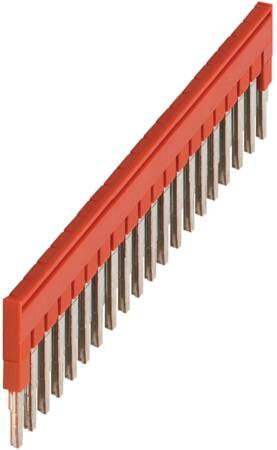 Laske 20 polet for push-in 2,5mm2 rød