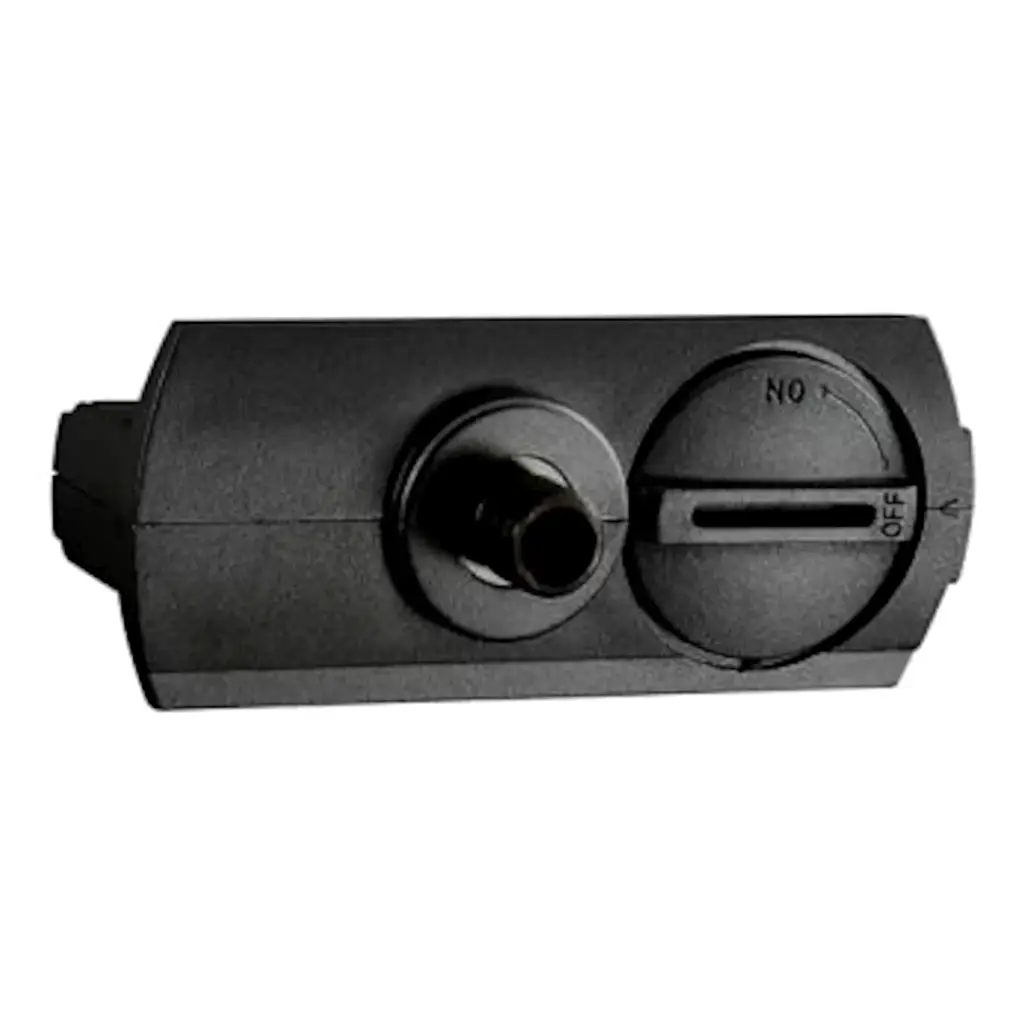 Square 1F 230V Pendeladapter - Sort