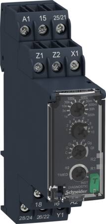 Timer multifunktion 1s-300t 2 C/O 8A 24-240V