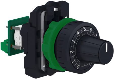 Harmony potentiometer komplet med 10 kOhm indbygget XB5AD912R10K