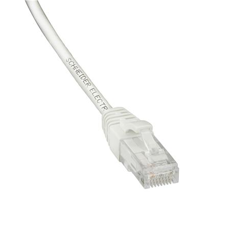 PATCHKABEL KAT6 U/UTP 28AWG 1M HVID