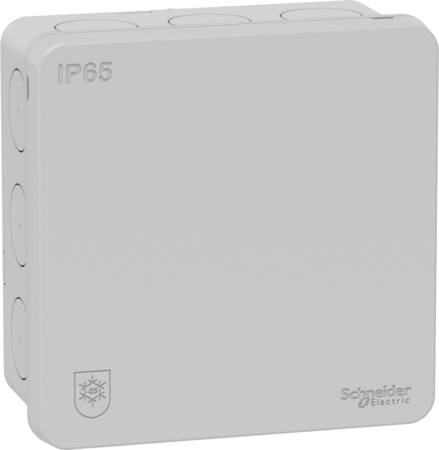 Forgreningsdåse Mureva IP65 lysegrå