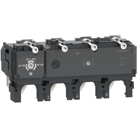Strømrelæ MicroLogic 2.3 for ComPacT NSX 630 maksimalafbrydere elektronisk mærkestrøm 630A 4 poler 4