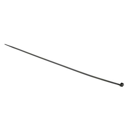 KABELBINDER 370X4,8MM SORT 100 STK