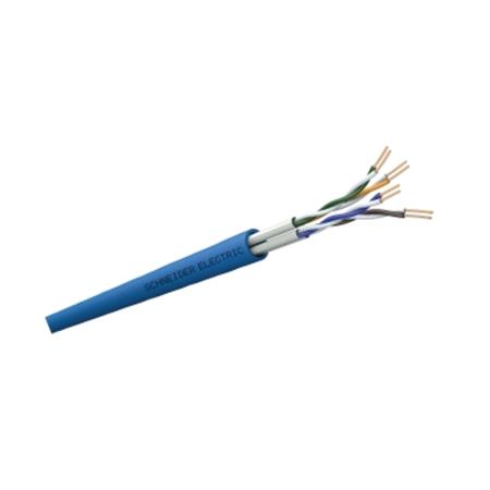 Actassi uskærmet datakabel Cat 6A U/UTP 4P CL-MNC 550MHz 500M Dca blå. separationsklasse C