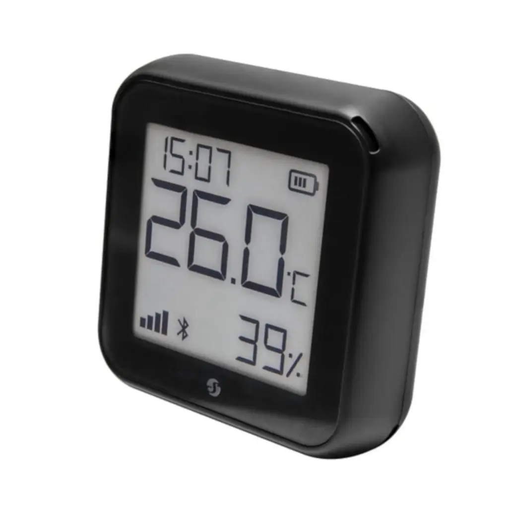 Shelly Plus H&T Matte Black (GEN 3) - WiFi temp-/luftfugtighedssensor