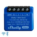 Shelly 1 Mini (GEN 3) - WiFI relæ med potentialfrit kontaktsæt (230VAC)