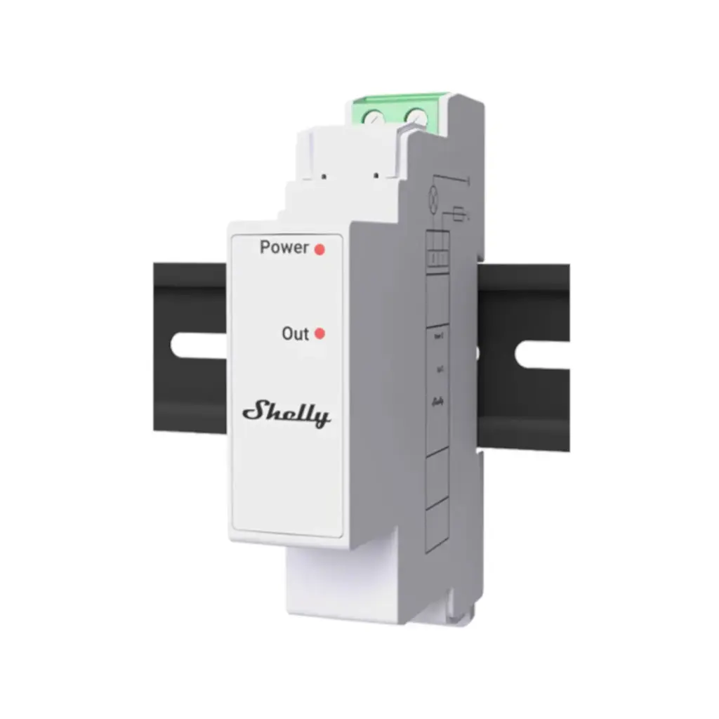 Shelly Pro 3EM Switch Add-On - 2A potentialfrit relæ