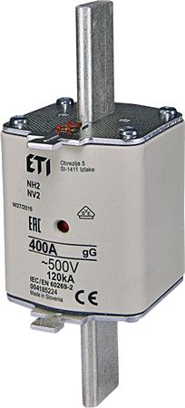 SIKRING NH2 400A GG 500V