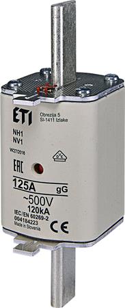 SIKRING NH1 125A GG 500V