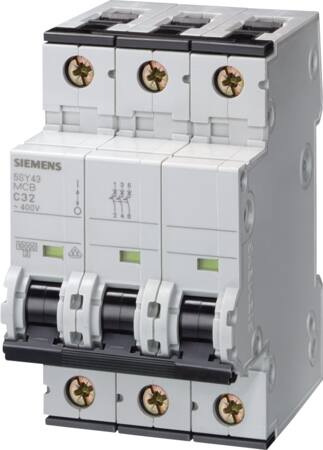 Automatsikring 10kA 3P D 16A 5SY4316-8