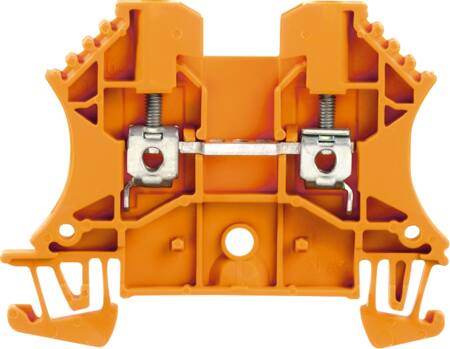 Gennemgangsklemme WDU 2,5 orange 102006