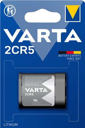 BATTERI PHOTO 2CR5 6V 1600MAH