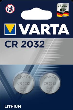 BATTERI LITHIUM CR2032 2-PACK