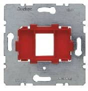 Dataudtag Euro indsats 1x Keystone modular jack (rød)