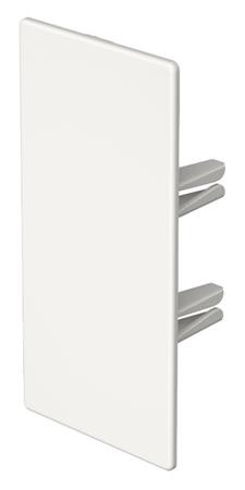 WDK ENDESTYKKE 60X130 MM HVID RAL 9010