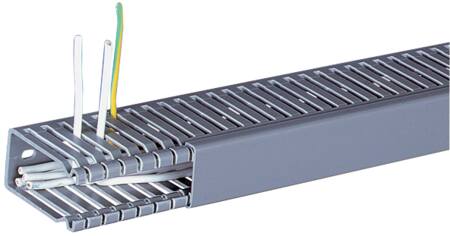 Ledningskanal opslidset 60x25mm 7030