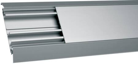 Kabelkanal for gulv komplet alu AKA181250ELN